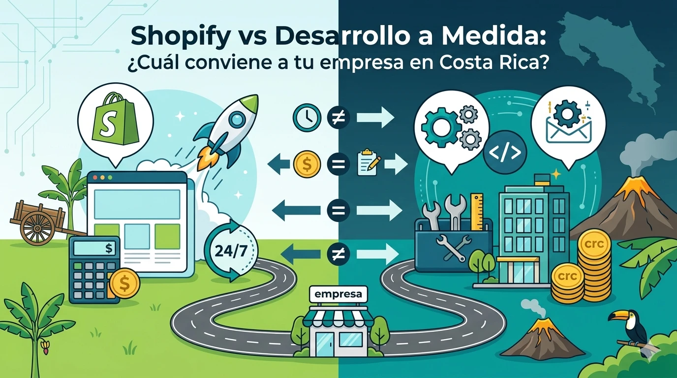 Article: Shopify vs. Custom Development in Costa Rica: Which Should You Choose for Your Online Store? [2026] - NmSoftwareLab Blog