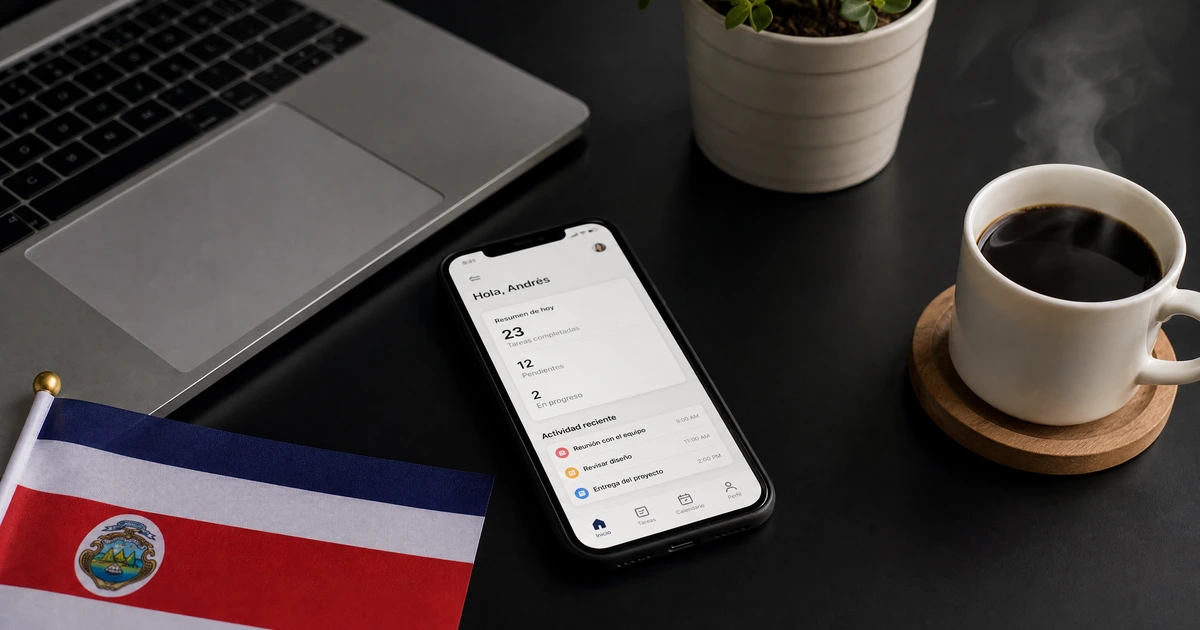 Artículo: ¿Cómo se crean aplicaciones para empresas en Costa Rica? El proceso completo [2026] - Blog de NmSoftwareLab