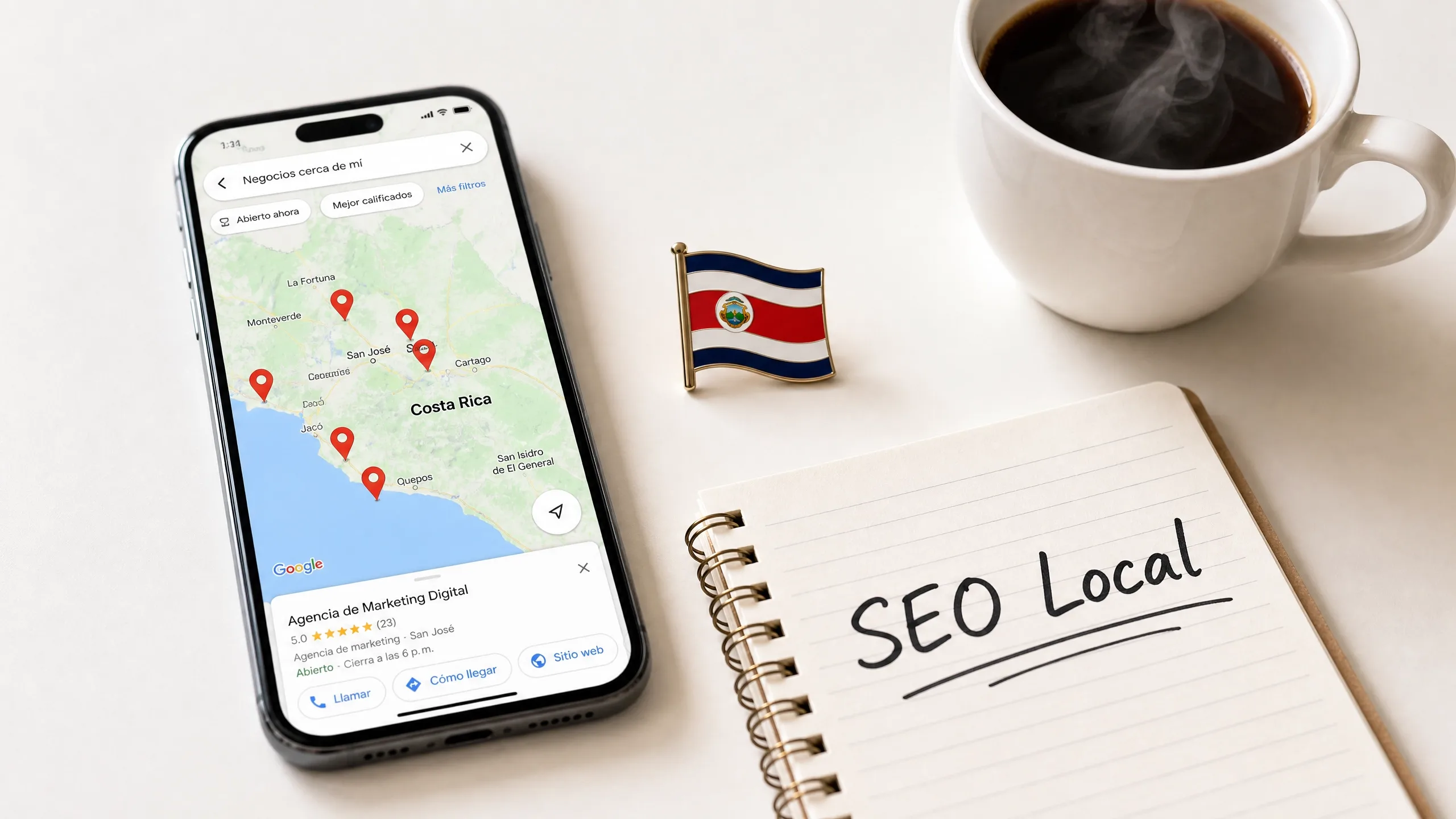 Article: Local SEO in Costa Rica: How to Show Up on Google Maps and Win Customers [2026] - NmSoftwareLab Blog