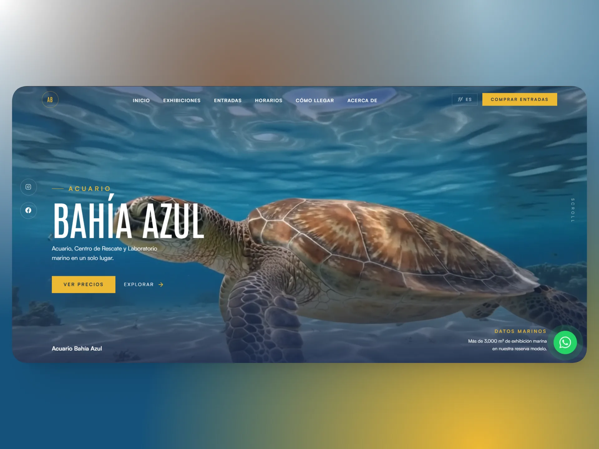 Acuario Bahía Azul - Plataforma de venta de entradas y exhibiciones marinas