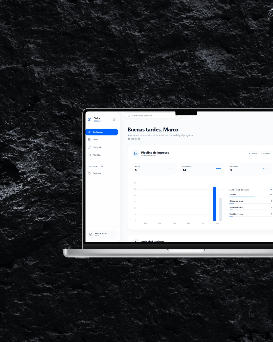 Selty CRM - Inteligencia Artificial aplicada a la gestión de ventas